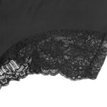 Orsacchiotto Con Dettagli In Pizzo Floreale Nero L/Xl - Subblime - immagine 16