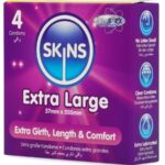 Preservativi Extra Large Premium Confezione Da 4 - Skins - immagine 2