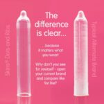 Dots & Ribs Premium Condoms Confezione Da 16 - Skins - immagine 3
