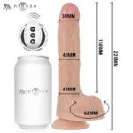 Baldwin Realistico Multifunzionale Con Vibrazione, Su E Gi? Telecomando, 22 Cm - Oppure - 4 Cm - Mr Intense - immagine 2