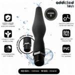 Pulitore Anale Con Adattatore Universale Modello 2 - Addicted Toys - immagine 2