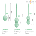 Kit Palline Kegel Charli Verde Chiaro - Intense - immagine 5