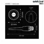 Pulitore Anale Con Adattatore Universale Modello 1 - Addicted Toys - immagine 5