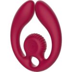 Gizi Duo Stimolatore Di Coppia Telecomando Bordeaux - Snail Vibe - immagine 4