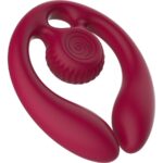 Gizi Duo Stimolatore Di Coppia Telecomando Bordeaux - Snail Vibe - immagine 2