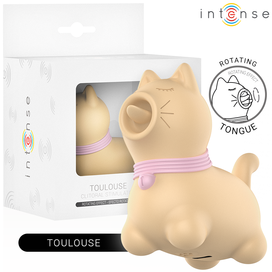 img_213784_6618c4b58bd41062db23e46da9672159_1.png Stimolatore Tolosa Con Lingua Rotante A 360? Giallo - Intense - immagine 1