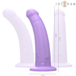 Vibratore Eddie 17,5 Cm 10 Vibrazioni Viola Telecomando - Intense - immagine 3