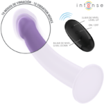 Vibratore Eddie 17,5 Cm 10 Vibrazioni Viola Telecomando - Intense - immagine 4