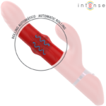 Lele Vibratore Multifunzione Rotante E Oscillante E Stimolante Rosso - Intense - immagine 5