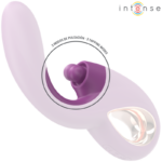 Lali Vibratore Multifunzione Punto G Tapping & Thrust & Vibration Viola - Intense - immagine 3