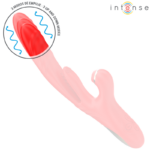 Karol Vibratore Multifunzione Spinta E Stimolazione E Onde Stimolanti Rosso - Intense - immagine 5