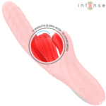 Karol Vibratore Multifunzione Spinta E Stimolazione E Onde Stimolanti Rosso - Intense - immagine 6
