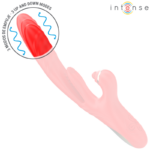 Vibratore Multifunzione Rosalia 3 In 1 Rosso - Intense - immagine 4
