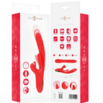 Vibratore Multifunzione Rosalia 3 In 1 Rosso - Intense - immagine 8
