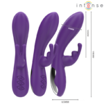 Vibratore Randall Rabbit 10 Vibrazioni Viola - Intense - immagine 3