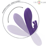 Vibratore Randall Rabbit 10 Vibrazioni Viola - Intense - immagine 4