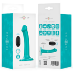 Katie Vibratore Con Ventosa 10 Vibrazioni Telecomando Blu - Intense - immagine 8