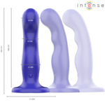Vibratore Shorty Con Ventosa Telecomando Blu - Intense - immagine 3