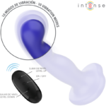 Vibratore Shorty Con Ventosa Telecomando Blu - Intense - immagine 4