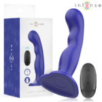 Vibratore Shorty Con Ventosa Telecomando Blu - Intense