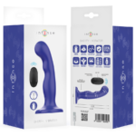 Vibratore Shorty Con Ventosa Telecomando Blu - Intense - immagine 8