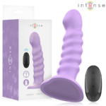 Brenda Vibratore Taglia M Design A Spirale 10 Vibrazioni Telecomando Viola - Intense