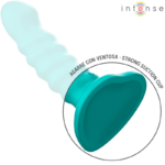 Vibratore Buffy Taglia S Design A Spirale 10 Vibrazioni Telecomando Blu - Intense - immagine 7