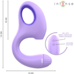 Vibratore E Stimolatore Baxter Viola - Intense - immagine 6