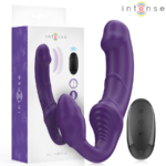 Jill Doppio Vibratore 20 Cm Viola Telecomando - Intense