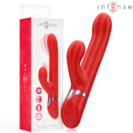 Lele Vibratore Multifunzione Rotante E Oscillante E Stimolante Rosso - Intense