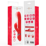 Lele Vibratore Multifunzione Rotante E Oscillante E Stimolante Rosso - Intense - immagine 8