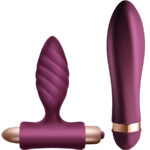 Desire Kit Vibratore Twisted + Plug Anale - Climaximum