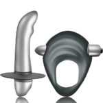 Entice Kit Anello Per Il Pene + Vibratore Per La Prostata Per Principianti - Climaximum