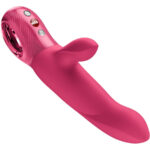 Pulsatori Coniglio Bi Stronic Arc Thrusting Raspberry - Fun Factory - immagine 2