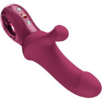Pulsatori Bi Stronic Curve Thrusting Rabbit Rosso Vino - Fun Factory - immagine 2