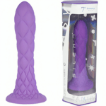 Dreamy Dildo Fantasy Silicone Liquida Termoreactivo Viola 18.5 Cm - Silexd - immagine 2