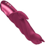 Vibratore Coniglio Darling Devil Rosso Vino - Fun Factory