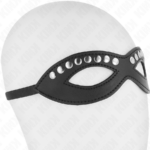 Maschera Per Occhi Con Mini Rivetti Modello 1 20,5 X 5,5 Cm - Kink - immagine 4