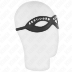 Maschera Per Occhi Con Mini Rivetti Modello 1 20,5 X 5,5 Cm - Kink - immagine 3