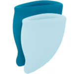 Kit Coppa Mestruale Fun Turchese - Fun Factory