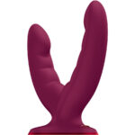 Ryde Doppio Dildo Rosso Vino - Fun Factory - immagine 2