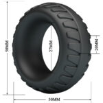 Dilson Anello In Silicone Modello 3 - Crazy Bull - immagine 6