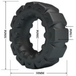Anello In Silicone Laiden Modello 5 - Crazy Bull - immagine 6