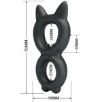 Toran Doppio Anello In Silicone Modello 20 - Crazy Bull - immagine 6
