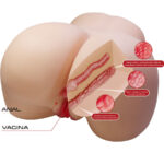 Julia Realistica Femminile Sedere Vagina E Anale 11 Kg - Crazy Bull - immagine 6