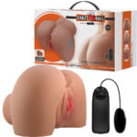 Vibratore Mila Con Vagina Realistica E Controllo Ano Remoto - Crazy Bull