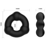 Anello In Silicone Super Morbido Con Noduli - Crazy Bull - immagine 6