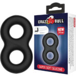 Anello In Silicone Doppio Infinito - Crazy Bull