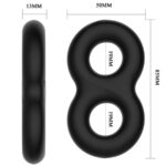 Anello In Silicone Doppio Infinito - Crazy Bull - immagine 6