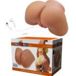 Ilana Vibratore E Succhiatore Realistico Per Polso Femminile Con Suono 6,8 Kg - Crazy Bull - immagine 2